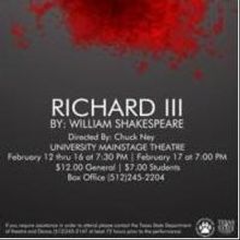 BWW Reviews: TSU-San Marcos Offers Interesting But Muddy RICHARD III