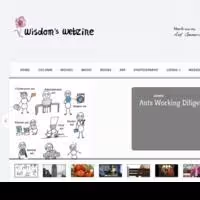 Cham Books Launches Web-Based Magazine, WISDOM'S WEBZINE