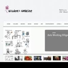 Cham Books Launches Web-Based Magazine, WISDOM'S WEBZINE