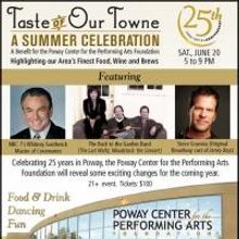 Poway Center's TASTE OF OUR TOWNE to Feature Food, Entertainment & More, 6/20
