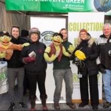 Photo Coverage: Broadway Unites in Duffy Square for Green Alliance Recycling Event!