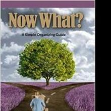 Diane Quintana's New Book NOW WHAT? A SIMPLE ORGANIZING GUIDE Is Now Available