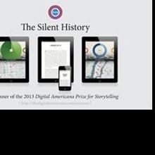 Silent History Receives 2013 Digital Americana Award for Storytelling