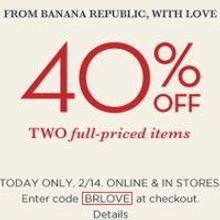 Daily Deal 2/14/13: Banana Republic