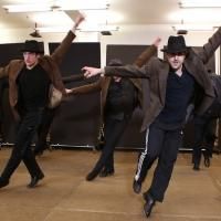Photo Coverage: In Rehearsal with Zach Braff, Marin Mazzie & the Cast of BULLETS…