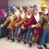 Photo Flash: Saturday Intermission Pics, Dec 14 - Men Alive Makes 'A Dwarf-us Line'…