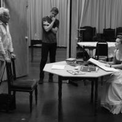 Photo Flash: Sneak Peek at Richard Eyre, Lesley Manville &amp; More in Rehearsals for GHOSTS at the Almeida Theatre