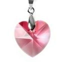 Dazzle Daily Featuring Swarovski Heart Necklace for Valentine's Day