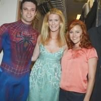 Photo Flash: Real Housewife of NY Alex McCord Visits SPIDER-MAN
