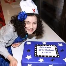 FREEZE FRAME: ANNIE's Lilla Crawford Celebrates 12th Birthday with Broadway Friends!