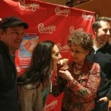 Photo Coverage: Carnegie Deli Unveils HANDLE WITH CARE by Carol Lawrence Sandwich
