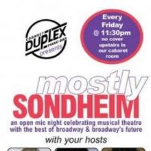 MOSTLY SONDHEIM Celebrates 10th Anniversary This Week