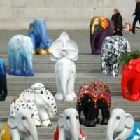 The Resorts of Dana Point Hosts Art Elite During Elephant Parade Today