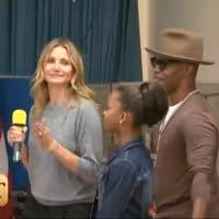 VIDEO: ANNIE's Quvenzhane Wallis, Cameron Diaz and Jamie Foxx Surprise Middle School… Video