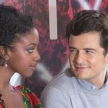 Photo Coverage: ROMEO AND JULIET's Orlando Bloom & Condola Rashad Sign Juliet's Wall at Richard Rodgers Theatre!