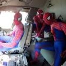 Photo Flash: SPIDER-MAN Cast Performs at JFK Airport!