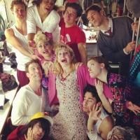 Photo Flash: Saturday Intermissions Pics, August 31 - Part 2 - Cast of Broadway's…