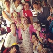 Photo Flash: Saturday Intermissions Pics, August 31 - Part 2 - Cast of Broadway's…