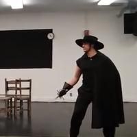 STAGE TUBE: Sneak Peek at Rehearsals for ZORRO, Opening Tonight!