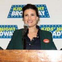 Photo Coverage: Idina Menzel and Broadway League Announce KIDS NIGHT OF BROADWAY's 2014 Festivities