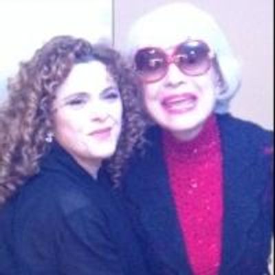 Photo Flash: Carol Channing Visits Bernadette Peters at the McCallum