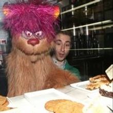 Photo Coverage: AVENUE Q's Trekkie Monster Serve Sweet Treats at Schmackary's