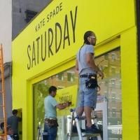Kate Spade Saturday Store Features a Giant Touchscreen Storefront