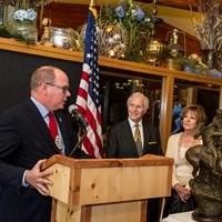 Buffalo Bill Center of the West Presents Commemorative Sculpture to Monaco's Prince…