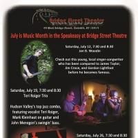 July is Music Month at the Bridge Street Theatre Speakeasy