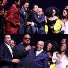 Photo Coverage: Music Legends Join MOTOWN THE MUSICAL for Opening Night Curtain Call!