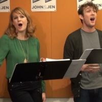 TV: Go Inside Rehearsals for Keen Company's JOHN & JEN Revival- with Kate Baldwin & Conor Ryan!