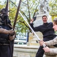 Photo Coverage: ONE MAN LORD OF THE RINGS Takes A Walk In London!