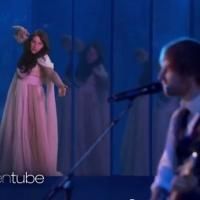 VIDEO: ELLEN Inserts Herself Into Recent Ed Sheeran Performance!