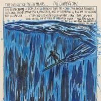 First Exhibition of Raymond Pettibon's SURFER PAINTINGS Open 4/3 at Venus Over…