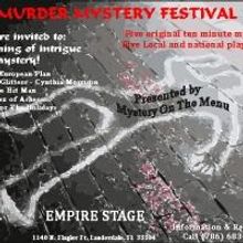 Mystery on the Menu Presents MURDER MYSTERY FESTIVAL Tonight