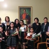 Stockton Harmony Students Perform at the Venezuelan Consulate