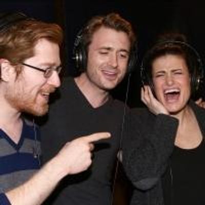 Photo Coverage: Inside the Recording Studio with the Cast of IF/THEN!