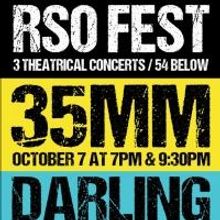 RSO FEST to Celebrate New Musicals by Ryan Scott Oliver at 54 Below, 10/7-11/18