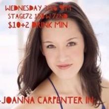 Joanna Carpenter Set for SAY SOMETHING: A CABARET BENEFIT FOR STEP UP at Stage72…