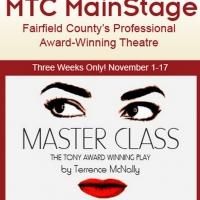 Music Theatre of Connecticut MainStage Presents Terrence McNally's MASTER CLASS in…