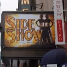 Photo Flash: Marquee Goes Up for Broadway's SIDE SHOW