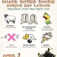 April at Coach House Books Includes NATIONAL POETRY MONTH, SPRING LAUNCH and More
