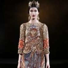 Photo Flash: First Look at Dolce&Gabbana Winter Woman 2014 - TAILORED MOSAIC
