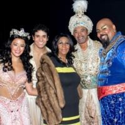 Photo Coverage: Aretha Franklin Visits ALADDIN