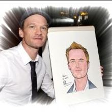 FREEZE FRAME: HEDWIG's Neil Patrick Harris Unveils Caricature at Sardi's