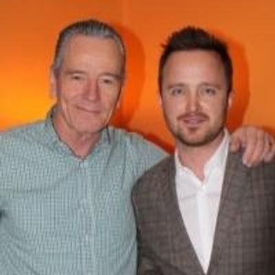 Photo Flash: Pinkman &amp; White Together Again! Aaron Paul Visits Bryan Cranston at ALL THE WAY
