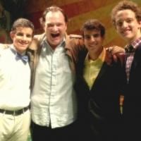 Photo Flash: NEWSIES Cast Members Visit Former Co-Star Kevin Carolan at Huntington's…