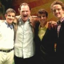 Photo Flash: NEWSIES Cast Members Visit Former Co-Star Kevin Carolan at Huntington's 