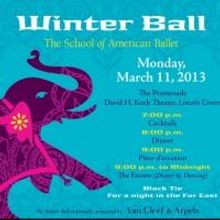 The School of American Ballet Hosts 2013 WINTER BALL: A NIGHT IN THE FAR EAST at…