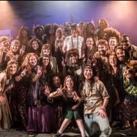 Photo Flash: James Rado and Original HAIR Cast Visit the Secret Theatre